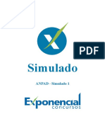 Simulado Exponencial