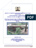 Structural Integrity Tests For Existing Bridge at KM 2+590 Along Metamaiywa-Kebirigo (D224) Road (Mosobet-Kebirigo Section