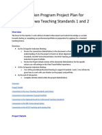 dcsd induction program project plan for quarter 3