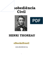 A desobediência civil - Henri Thoreau