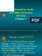 The Demand For Audit and Other Assurance Services