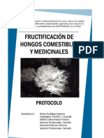 Hongos Comestibles Medicinales Fructificación PDF