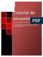 Tutorial - de - Ensamblador x86 PDF