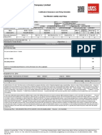 HDFC ERGO General Insurance Company Limited: Policy No. 2320 1001 7259 2300 000