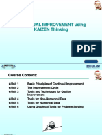 Continual Improvement Using KAIZEN Thinking: Brickplant