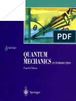 Walter Greiner, D.A. Bromley - Quantum Mechanics. An Introduction (2000, Springer) PDF