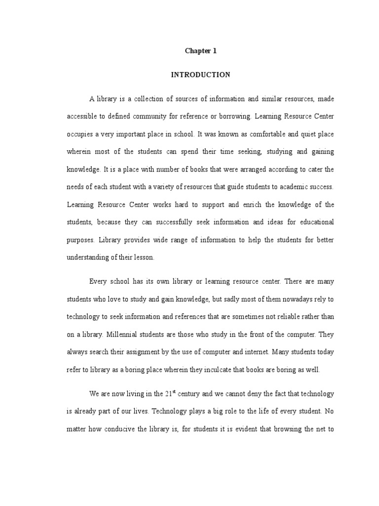 Chapter I | PDF | Libraries | Web Application