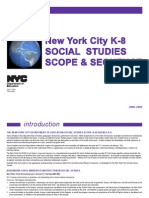NYC K-8 Social Studies Scope &amp Sequence
