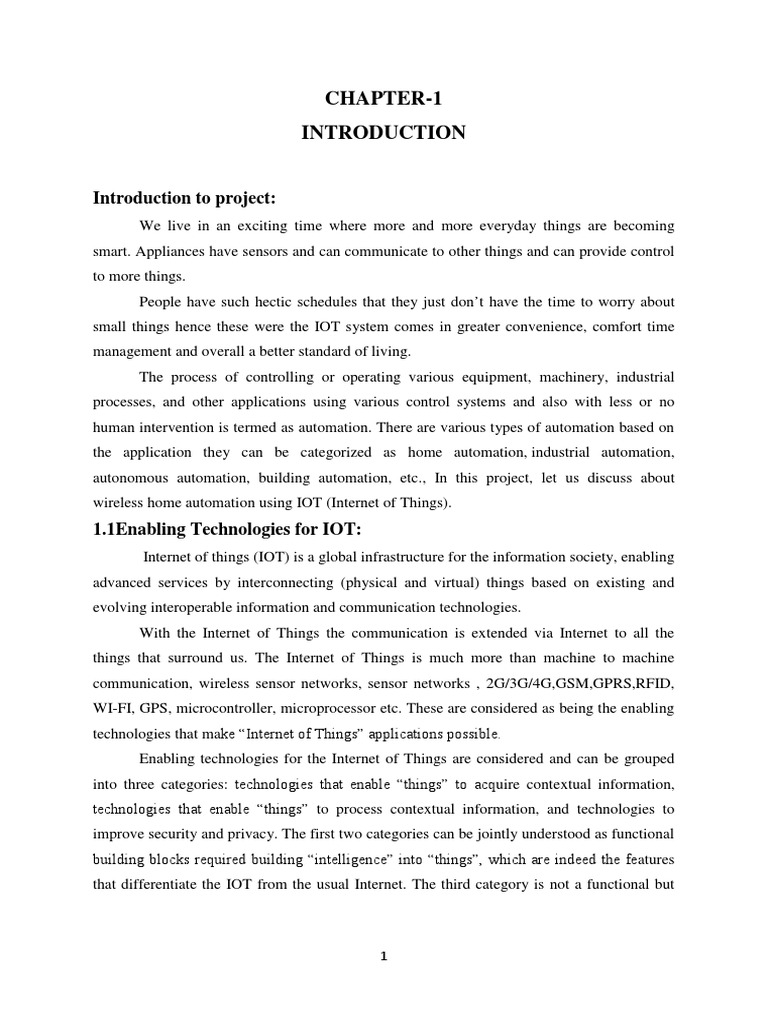 Final Mini Project | PDF | Rectifier | Internet Of Things