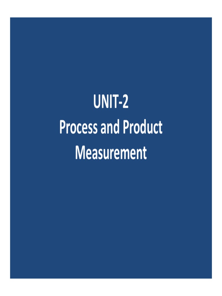 Software Process and Product Measurement | PDF | Conceptual Model ...