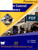 (Book) Modern - Control - Theory (U.A Bakshi) PDF