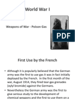 World War I - Gas 