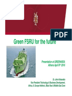 Green FSRU For The Future: Presentation at GREEN4SEA Athens April 6 2016