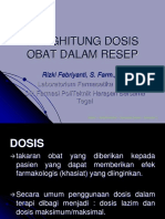 Perhitungan Dosis Resep