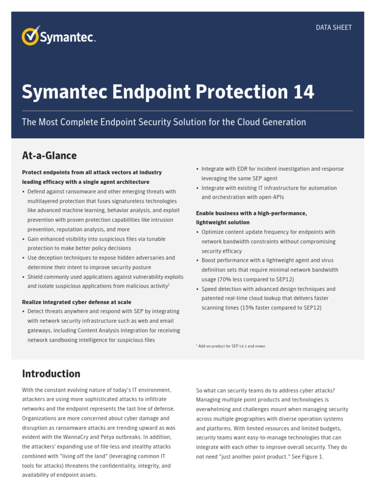 Endpoint Protection 14 en | PDF | 64 Bit Computing | Computer Security