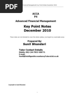 Acca Afm June 2025 Exam | PDF