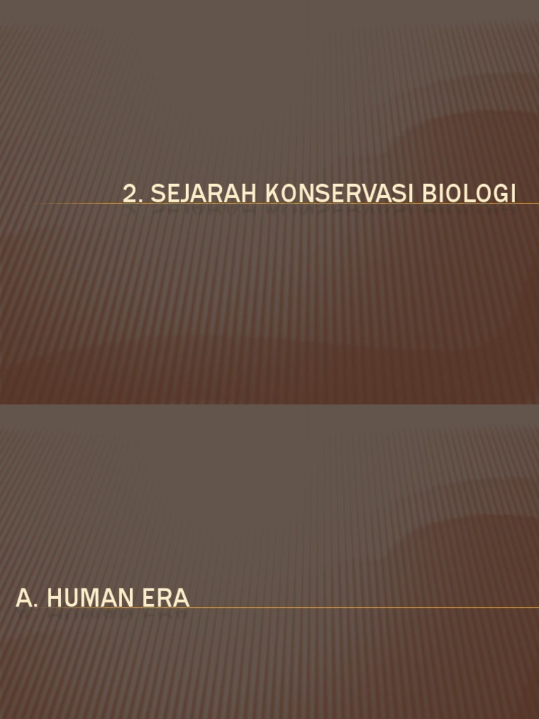 History Of Conservation Pdf Conservation Biology Agriculture