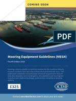 Mooring Equipment Guidelines (MEG4) : Coming Soon