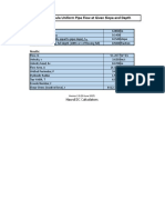 Manning Formula Pipe Flow Calculator