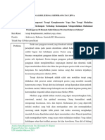 Analisis Jurnal Keperawatan Jiwa