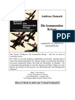 Zumach, Andreas - Die Kommenden Kriege (eBook German de)