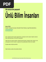 Ahmet Topçu - Ünlü Bilim Adamları PDF