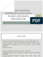 Aplikasi Asuhan Keperawatan Pada Pasien Regimen Terapeutik