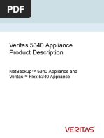 Veritas 5340 Appliance Product Description