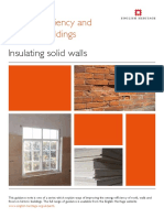 Insulating Solid Walls