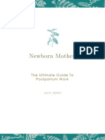 Newborn Mothers The Ultimate Guide To Postpartum Work PDF