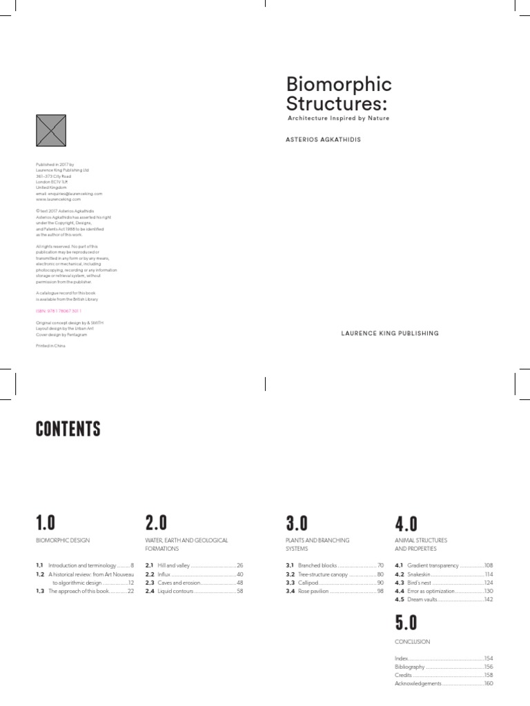 Biomorphic Structures Architecture | PDF