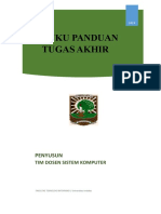 Buku Panduan Penulisan TA SK FTI Unand