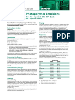 Dirasol Diazo Photopolymer Emulsions