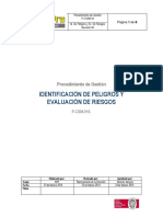 P-CSM-016 Identificación de Peligros y Evaluación de Riesgos