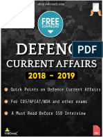 Defence Current Affairs 2019