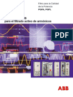 Folleto Filtro Activo ABB PQFA PQFL Secovi Esp v1