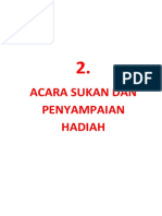 Acara Sukan Bermula Dan Penyampaian Hadiah