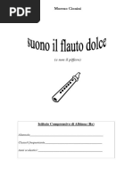 Metodo Per Flauto Dolce (1 Parte) PDF