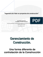 Ingeniería de Valor en Proyectos de Construcción