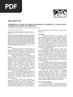 SPE 101937-STU: Determining Cutting Transport Parameter in A Horizontal Coiled Tubing Underbalanced Drilling Operation