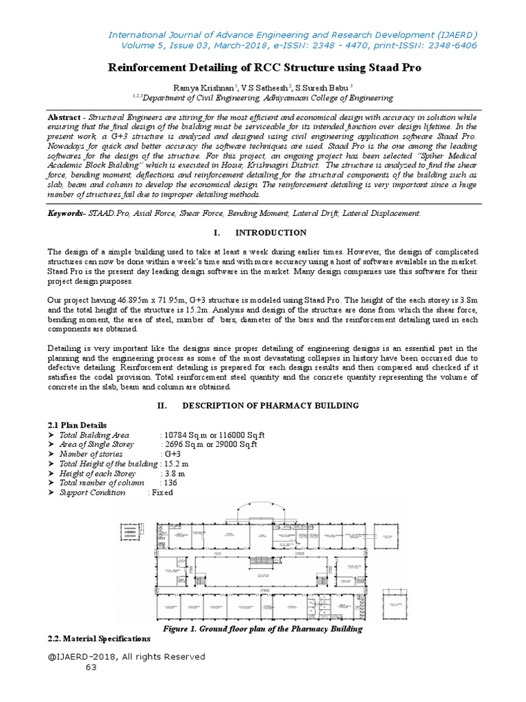 RCC Structure Reinforcement Detailing | PDF | Beam (Structure) | Bending