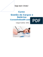 Curso Gestao de Cargos e Salarios SP 97104
