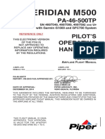 Piper PA-46 M500 Manual