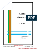 1st Class Maths Work Book by Sri P.M.Naidu WWW - Gsrmaths.in PDF