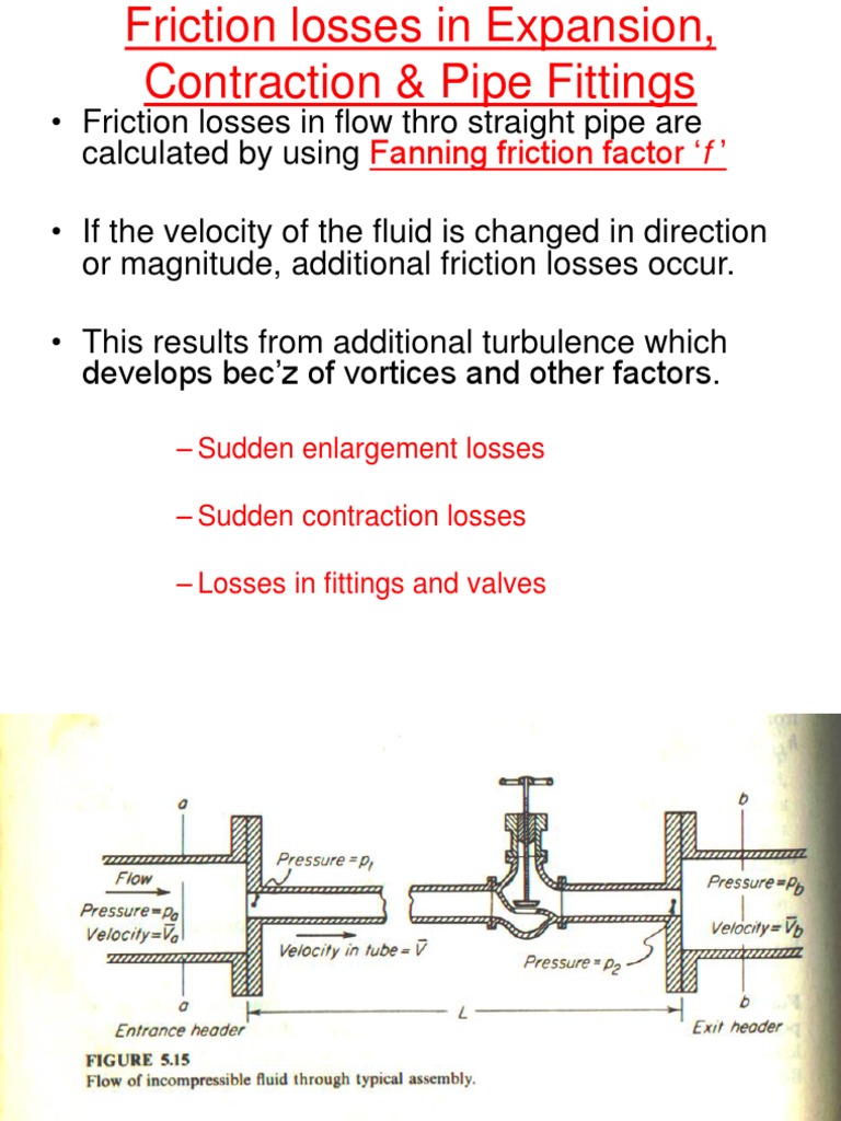 Friction Losses | PDF | Reynolds Number | Pump