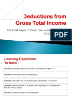 Deductions From Gross Total Income 2 PDF