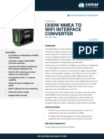 I300W Nmea To Wifi Interface Converter: Datasheet