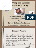 Focus On Process Writing.ppt