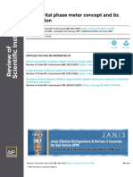 New Digital Phase Meter Concept and Its Application: Articles You May Be Interested in