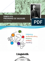 133. Ferdinand de Saussure - Semiologi